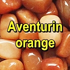 AVENTURIN ORANGE Pietre rulate