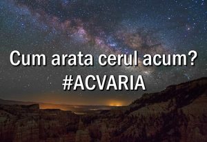 Cerul acum ACVARIA