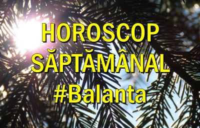 Horoscop saptamanal Balanta
