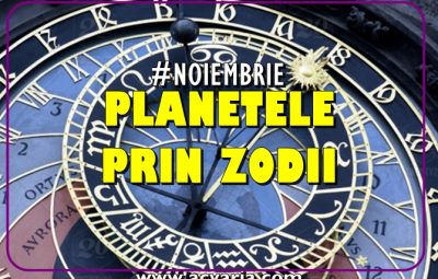 Planetele in zodii noiembrie 2018