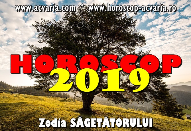 Horoscop 2019 zodia Sagetatorului