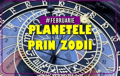 PLANETE IN ZODII in luna februarie