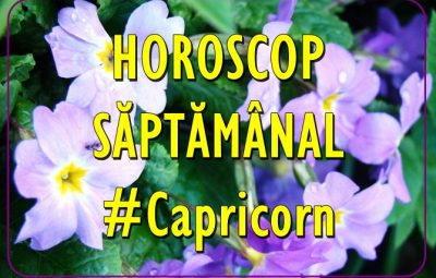 Horoscopul saptamanii CAPRICORN