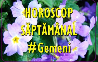 Horoscopul saptamanii GEMENI