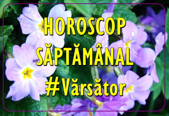 Horoscopul saptamanii VARSATOR