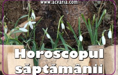 Horoscopul saptamanii