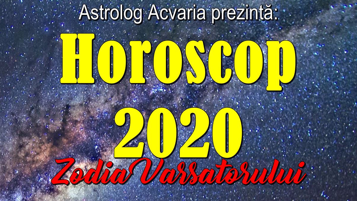 Horoscop 2020 Varsator