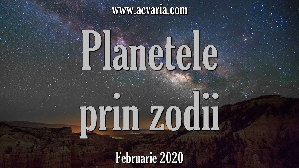 Horoscop 2020 acvaria