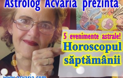 Horoscop saptamanal astrolog acvaria