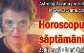 HOROSCOPUL SAPTAMANII ASTROLOG ACVARIA