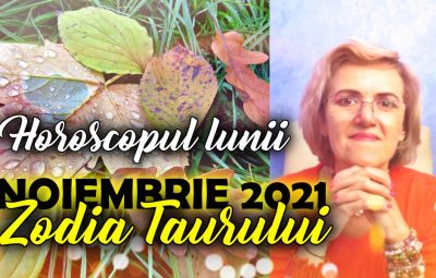 Horoscopul lunii NOIEMBRIE 2021 TAUR