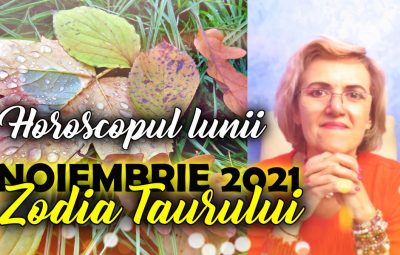 Horoscopul lunii NOIEMBRIE 2021 TAUR