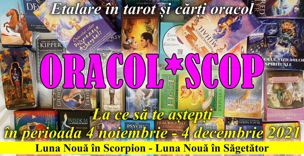 ORACOLSCOP LA LUNA NOUA DIN SCORPION
