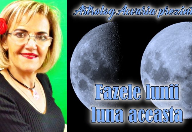LUNA NOUA SI LUNA PLINA