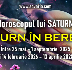Horoscopul lui SATURN in Berbec (2025-2028)